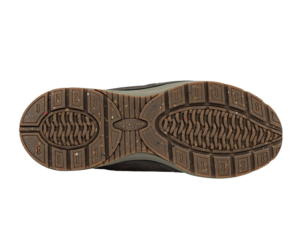 Mens Active Zip Dynamo Brown Trainers