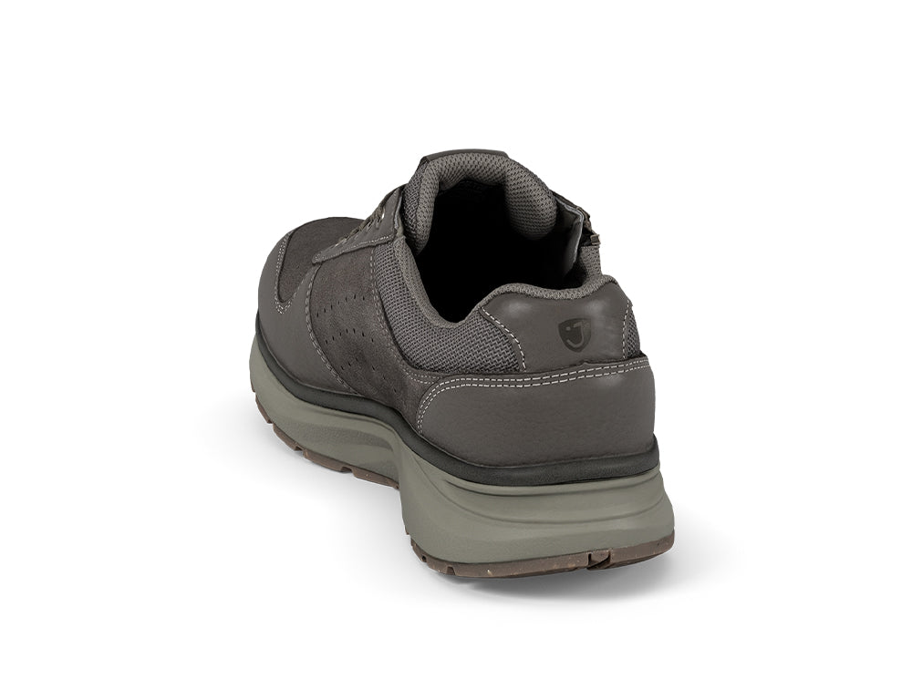 Mens Active Zip Dynamo Brown Trainers