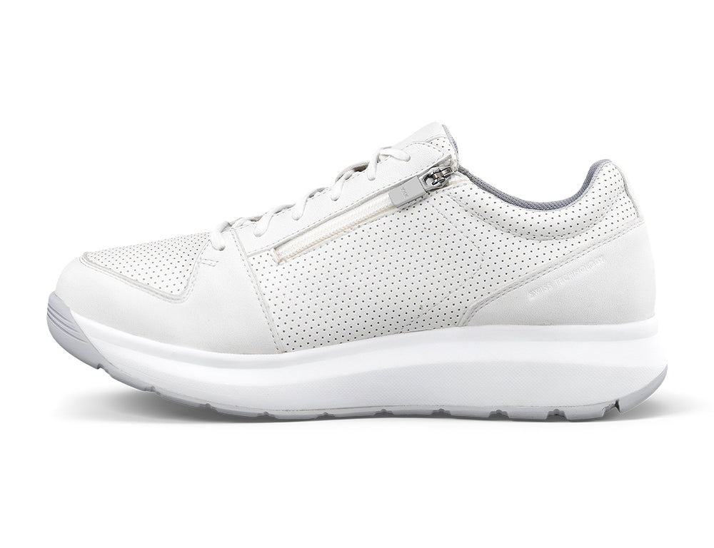 Mens Senso Zip Oliver White Shoes