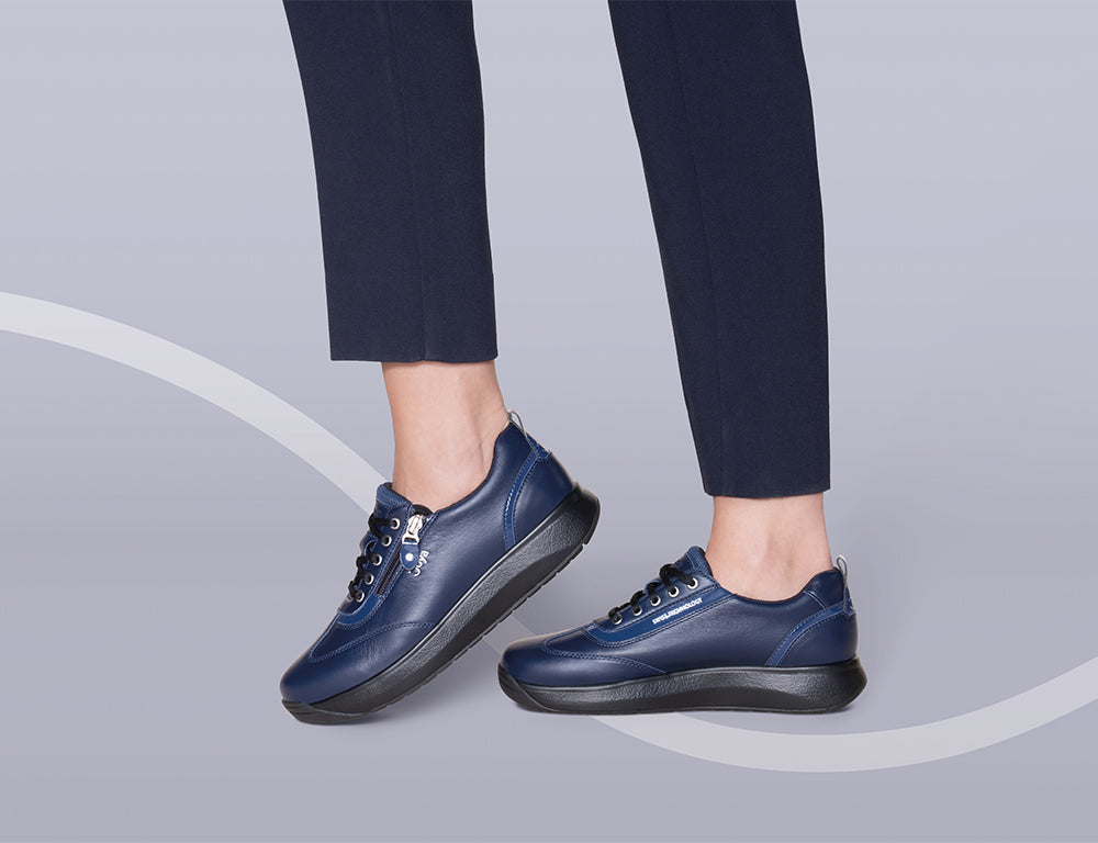 Womens Senso Zip Laura Dark Blue II Shoes