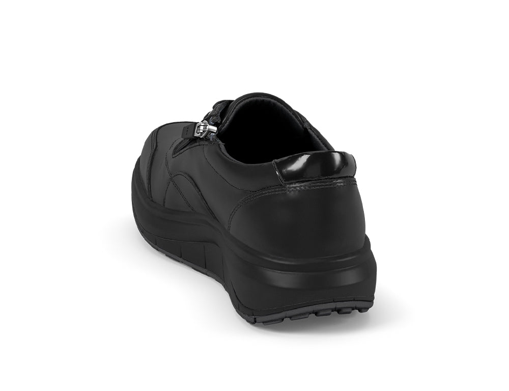 Womens Wave Wide-Fit Zip Venice Black Shoes