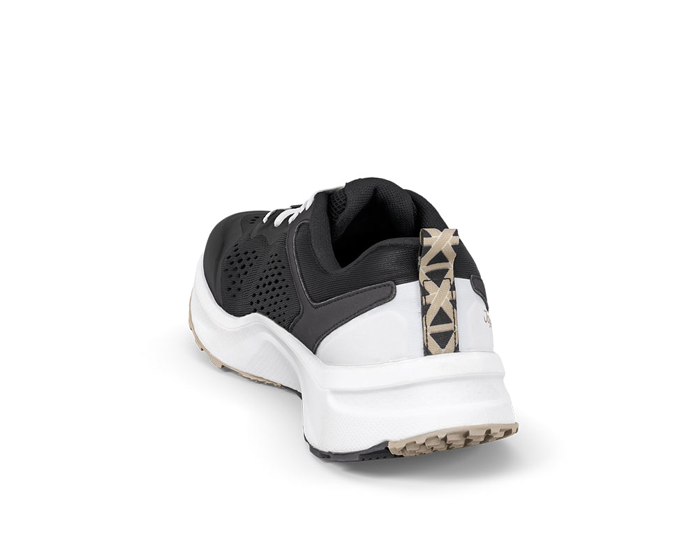 Womens Active Veloce Black White Trainers