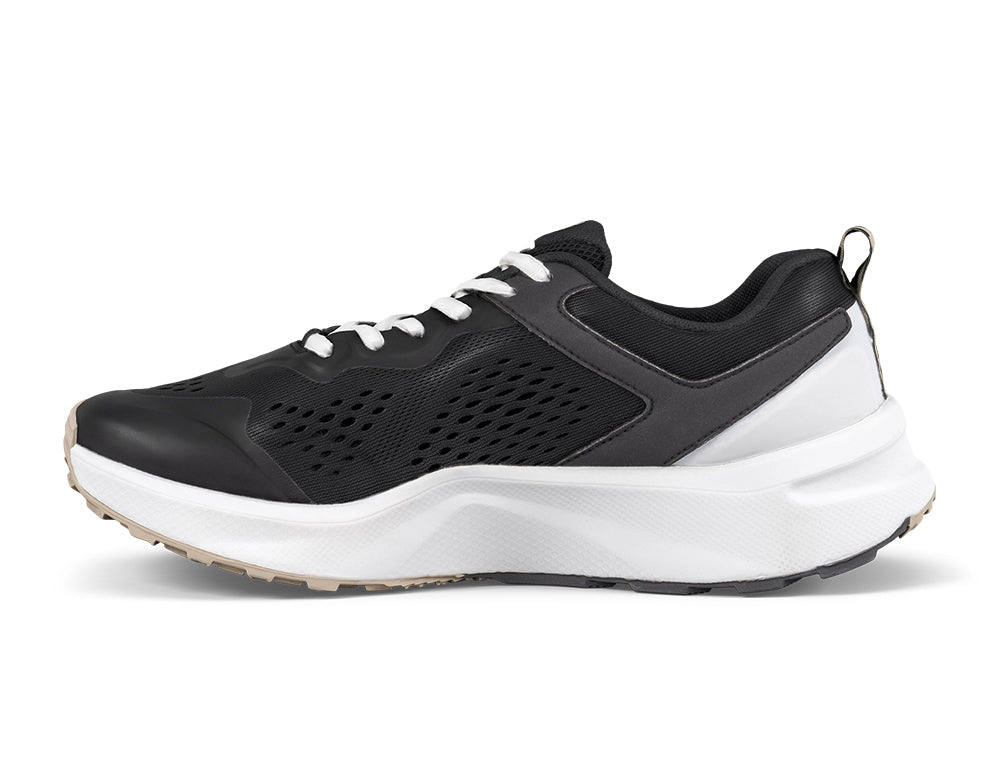 Womens Active Veloce Black White Trainers