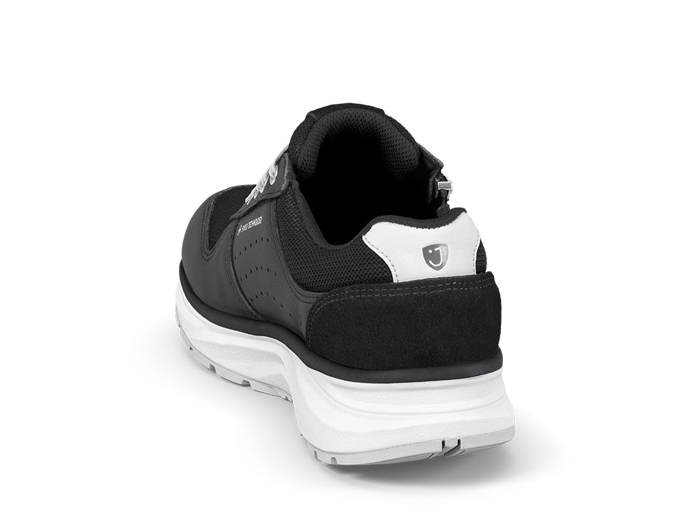 Womens Active Zip Dynamo Black Trainers