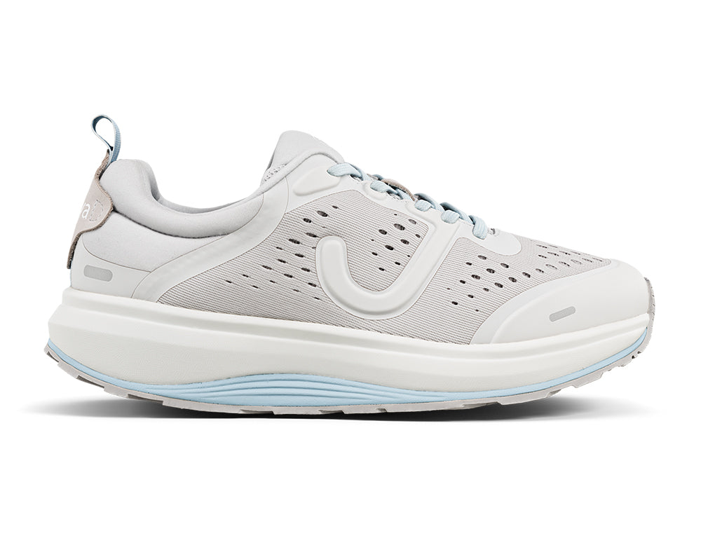 Womens Wave Wide-Fit Miami Grey Trainers