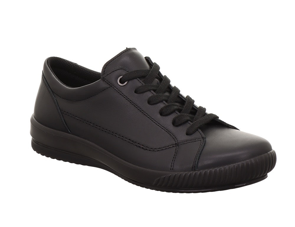 Womens Cushioned Tanaro 5.0 Schwarz Leather Trainers