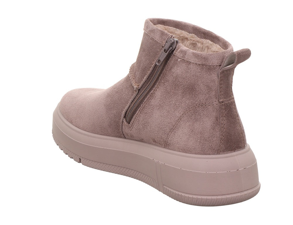 Womens Waterproof Zip Wonder Beige Boots
