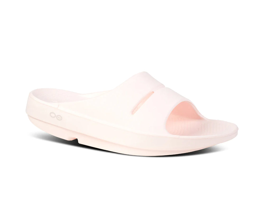 OOfos OOahh Blush Recovery Slides