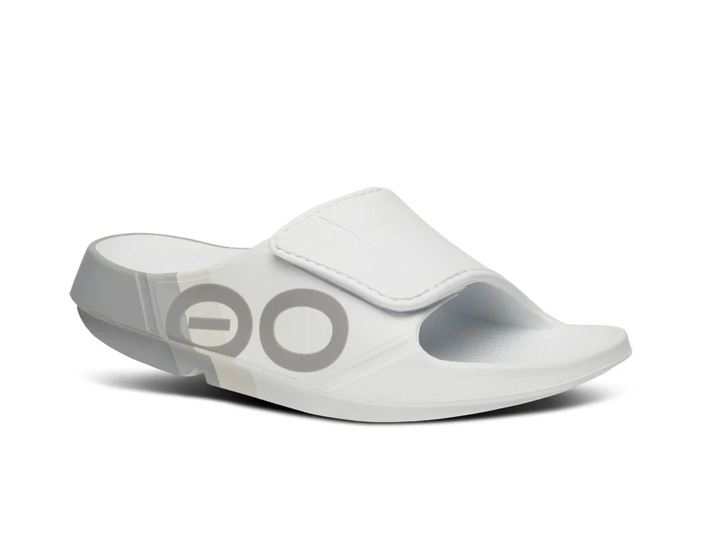 OOfos OOahh Sport Flex Smoke Rally Recovery Slides