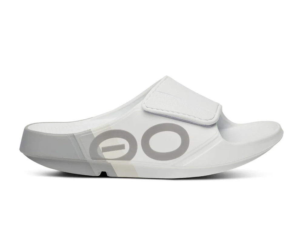 OOfos OOahh Sport Flex Smoke Rally Recovery Slides