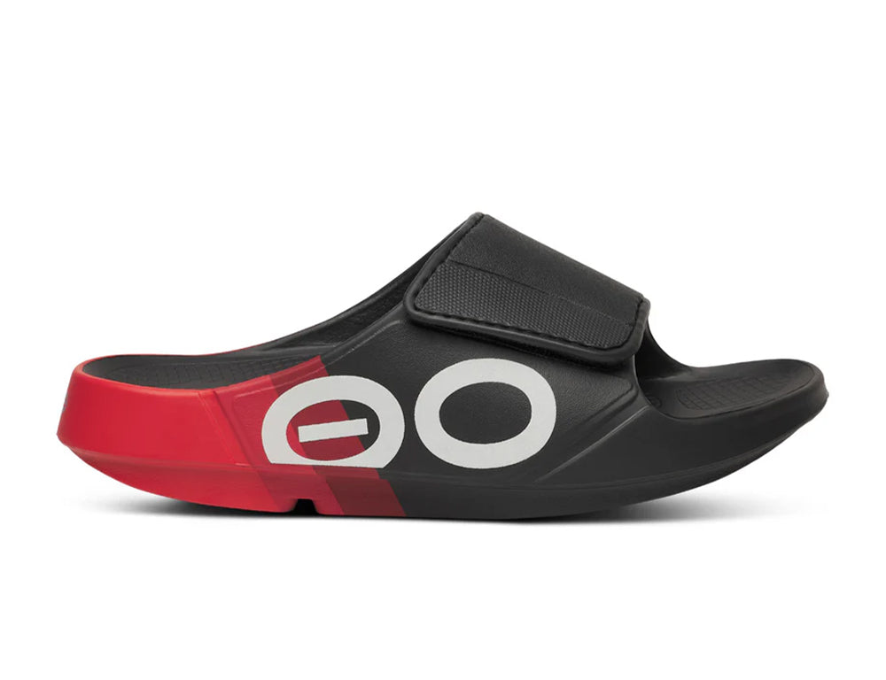 OOfos OOahh Sport Flex Fire Rally Recovery Slides