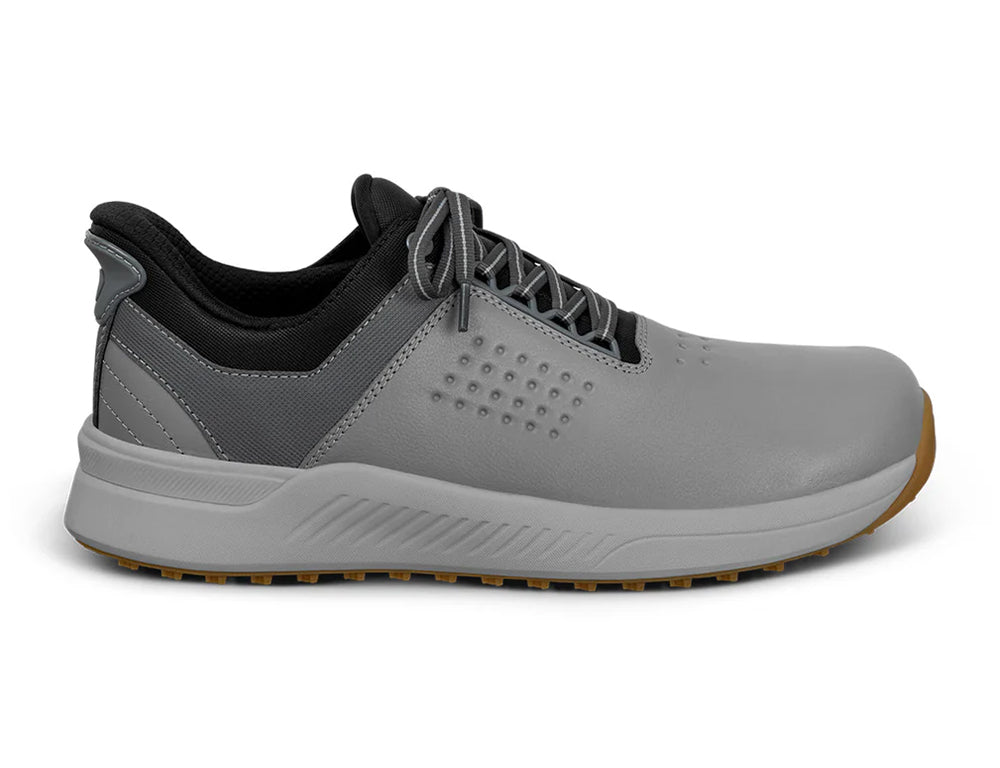 Mens Hands-Free Birdie Grey Golf Shoes