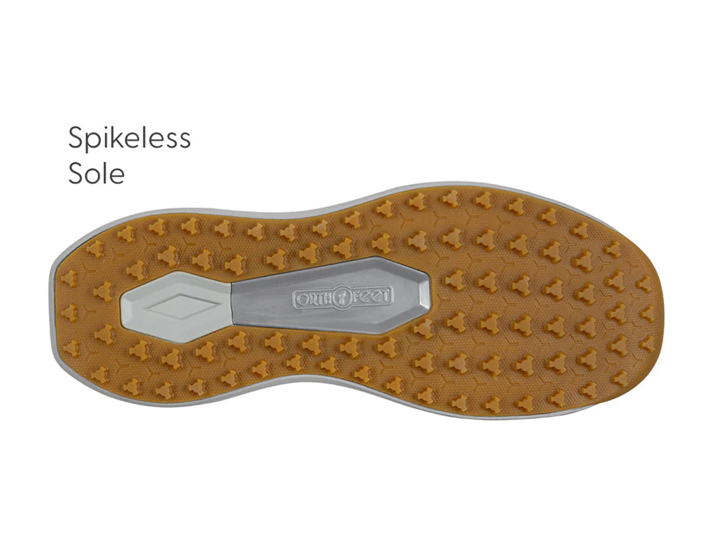 Mens Hands-Free Birdie Grey Golf Shoes