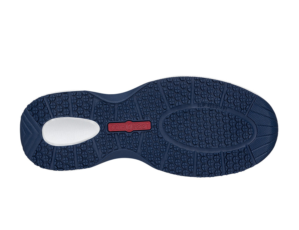 Womens Hands-Free Captain Navy Boat Shoes