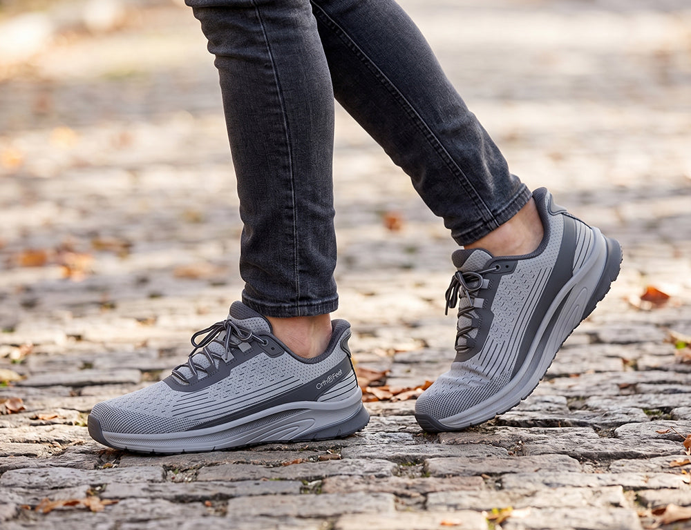 Mens Hands-Free Dash Grey Trainers