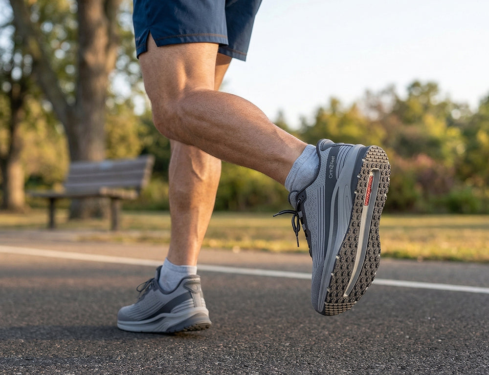 Mens Hands-Free Dash Grey Trainers