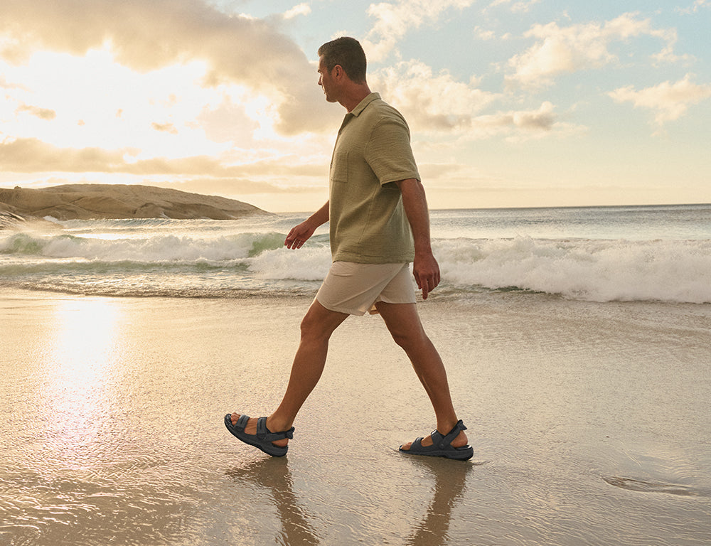 Mens Hands-Free Neptune Grey Sandals