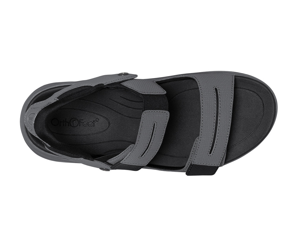 Mens Hands-Free Neptune Grey Sandals
