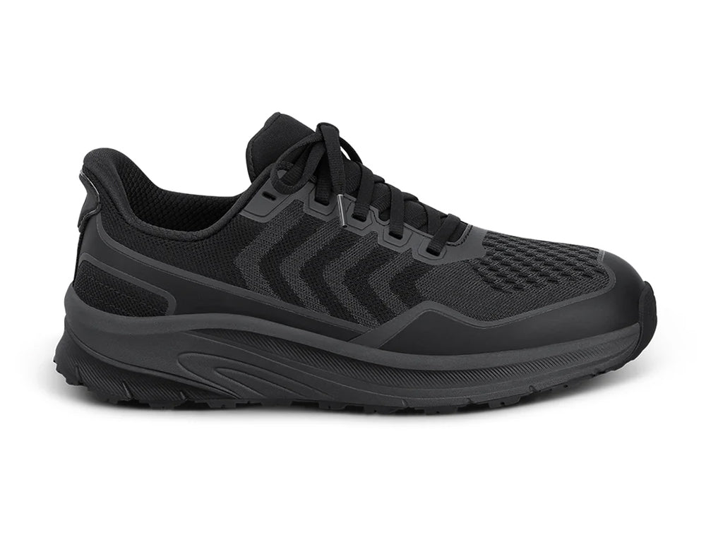 Mens Hands-Free Tilos Trail Black Hiking Shoes