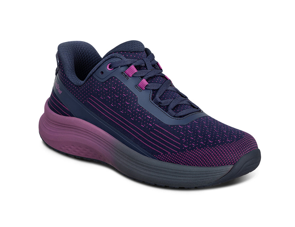 Womens Hands-Free Dart Navy Orchid Trainers