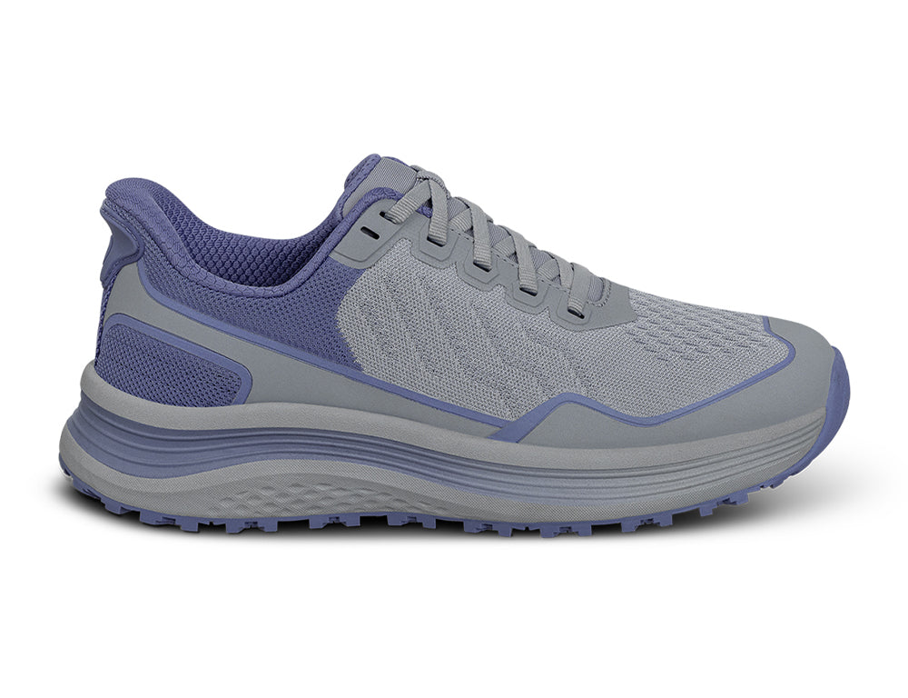 Womens Hands-Free Nira Trail Grey Periwinkle Hiking Shoes