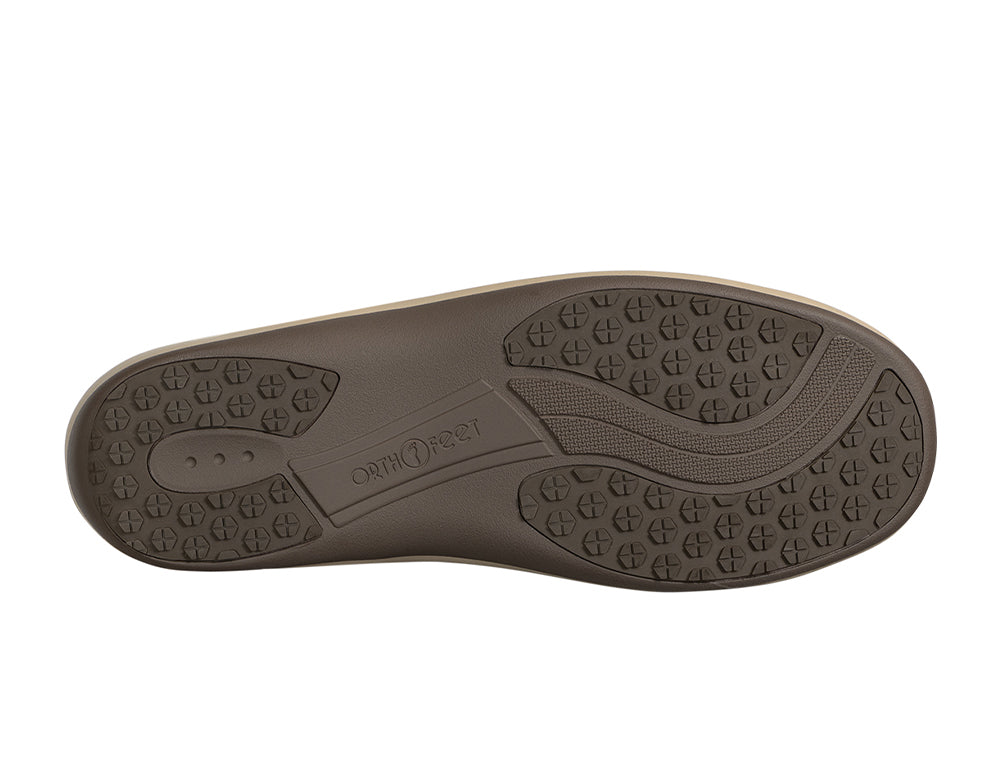 Womens Hands-Free Lorin Grey House Shoes