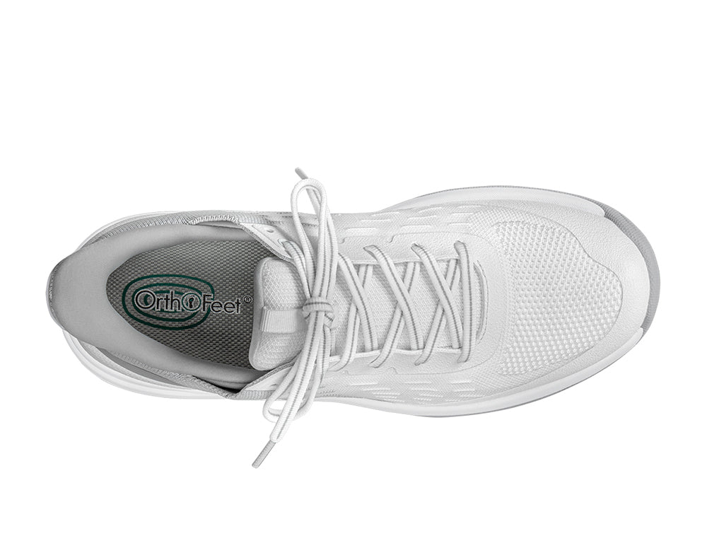 Womens Hands-Free Ace White Padel Pickeball Shoes