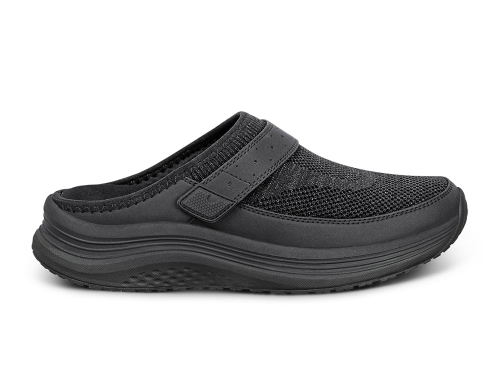 Womens Hands-Free Iris Black Clogs