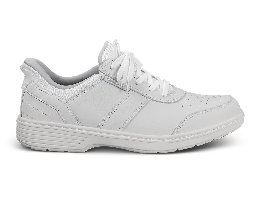 Mens Hands-Free Pierre White Shoes