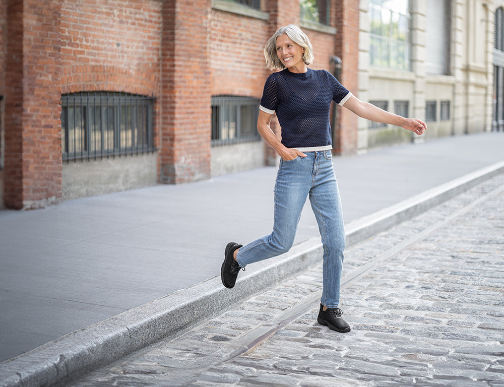 Womens Hands-Free Kita Black Black Trainers