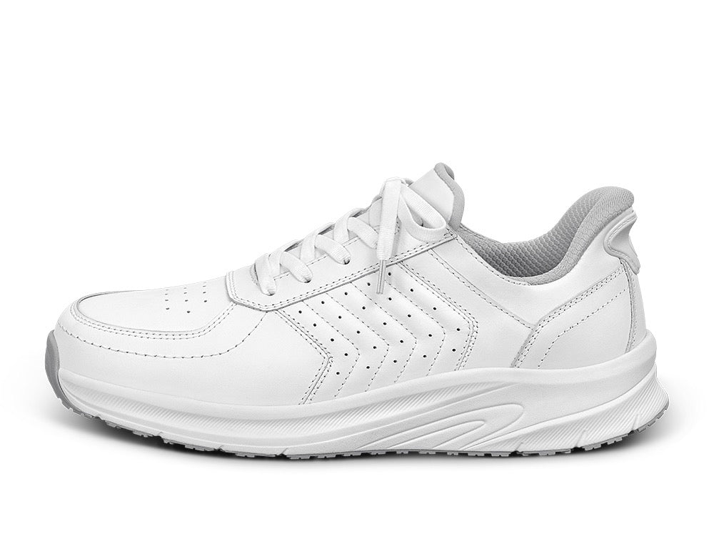 Mens Hands-Free Navigate White Trainers