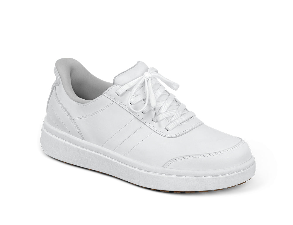 Womens Hands-Free Wander White Trainers