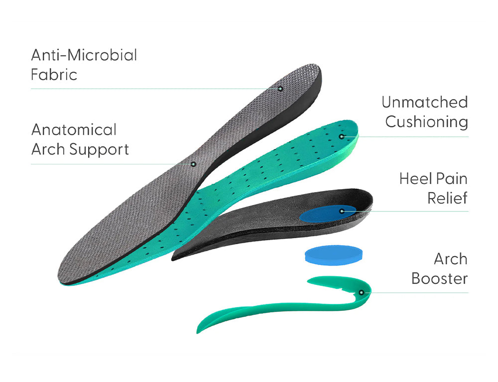 Womens Hands-Free Stride Black Trainers