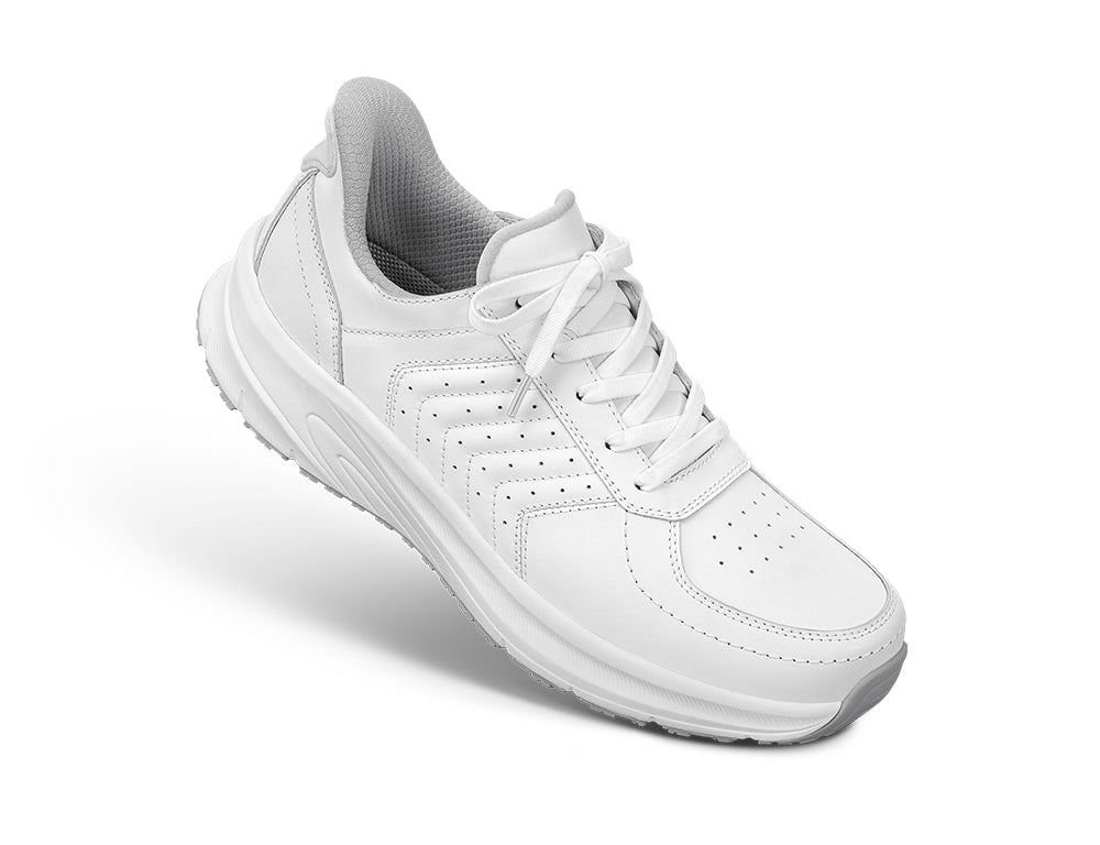 Mens Hands-Free Navigate White Trainers
