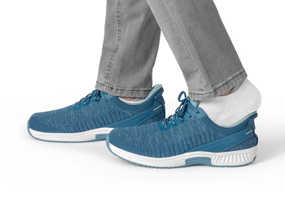 Mens Hands-Free Yari Blue Trainers