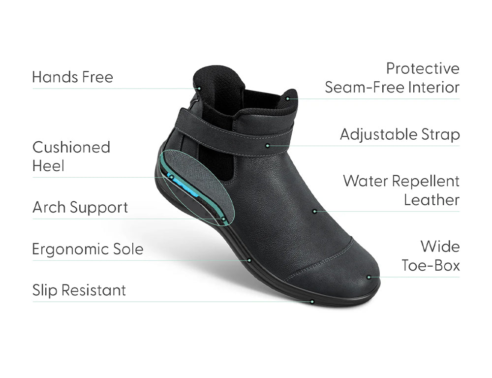 Womens Hands-Free Blaire Black Boots