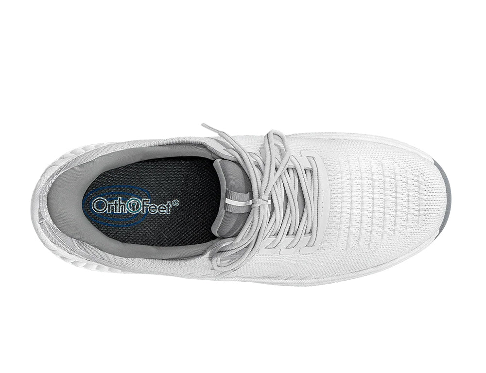 Mens Hands-Free Yari White Trainers