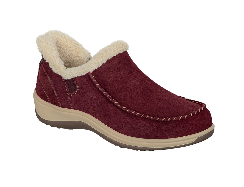 Womens Hands-Free Lorin Bordeaux House Shoes