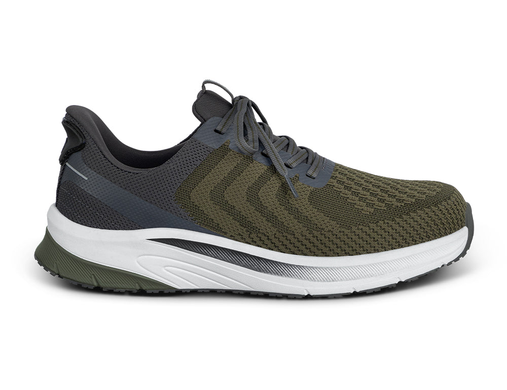Mens Hands-Free Tilos Olive Trainers