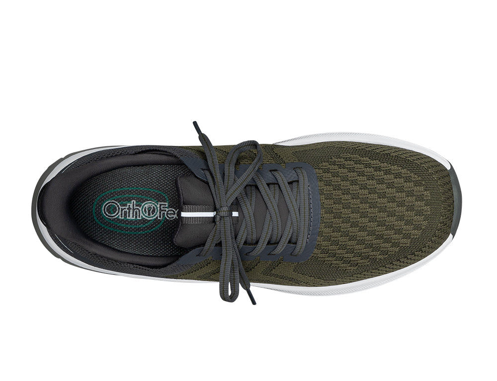 Mens Hands-Free Tilos Olive Trainers