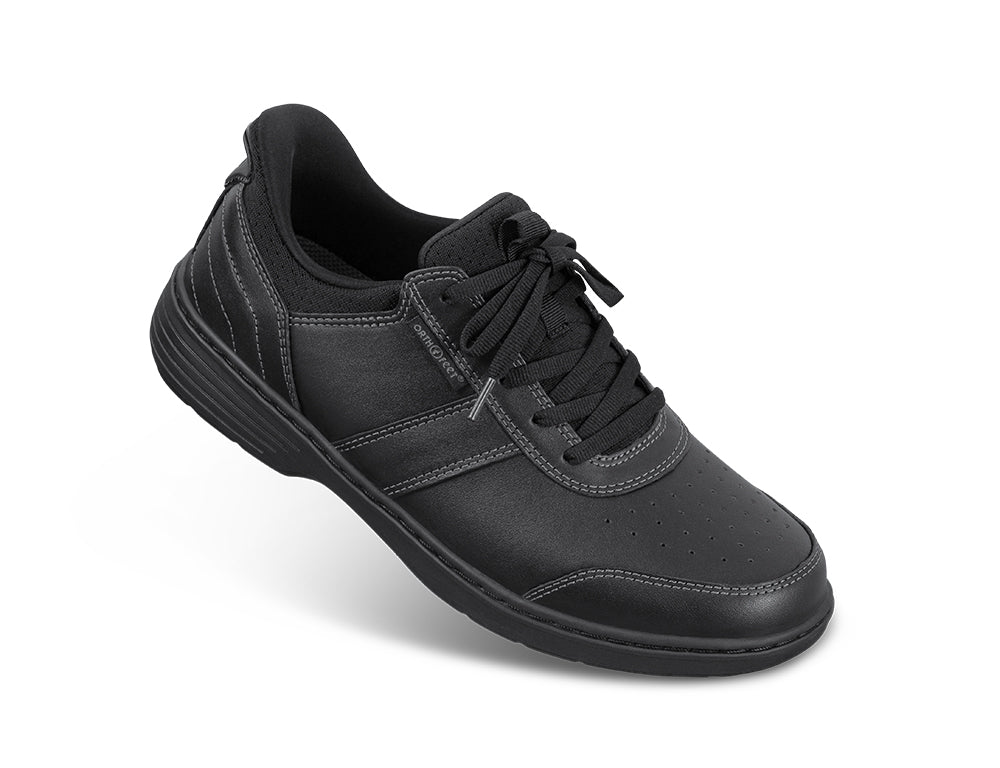 Mens Hands-Free Pierre Black Shoes