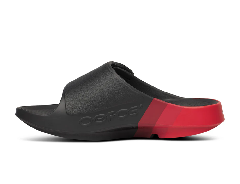 OOfos OOahh Sport Flex Fire Rally Recovery Slides