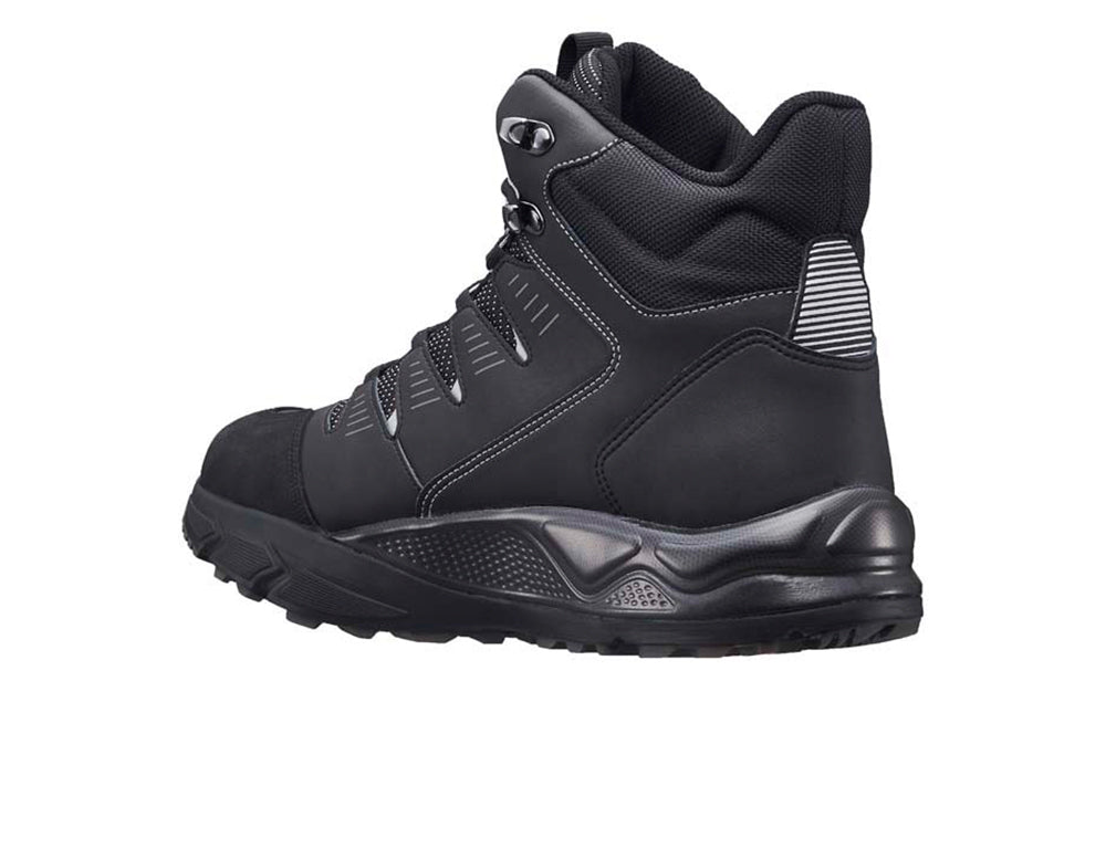 Mens Active Waterproof Sierra Black Hiking Boots