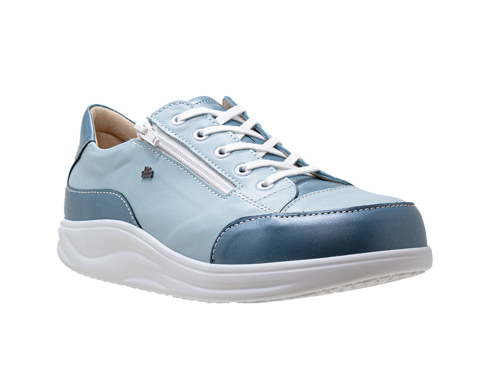 Finn Comfort Womens Finnamic Hachiouji ShoeMed Exclusive Henley Blue Shoes ShoeMed