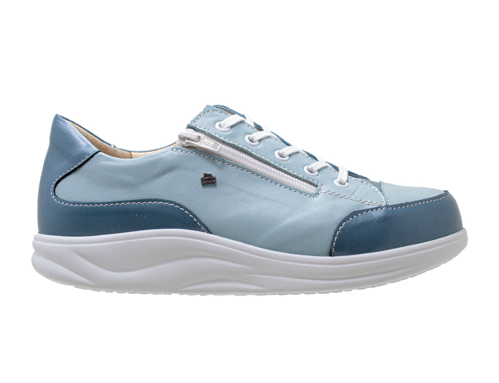 Finn Comfort Womens Finnamic Hachiouji ShoeMed Exclusive Henley Blue Shoes ShoeMed