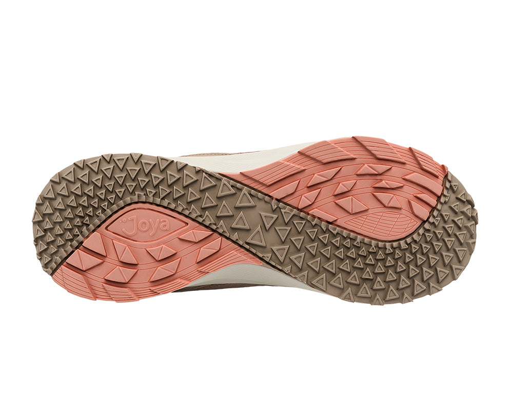 Joya Womens Active Veloce Beige Trainers ShoeMed