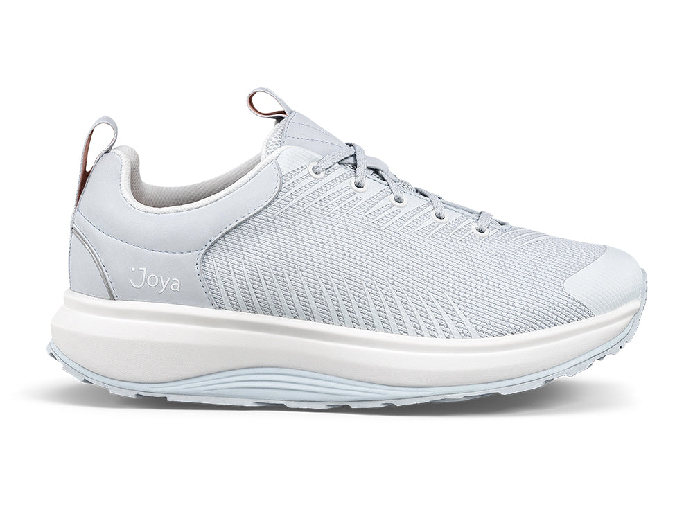 Joya Womens Wide-Fit Maui Light Blue II Trainers ShoeMed