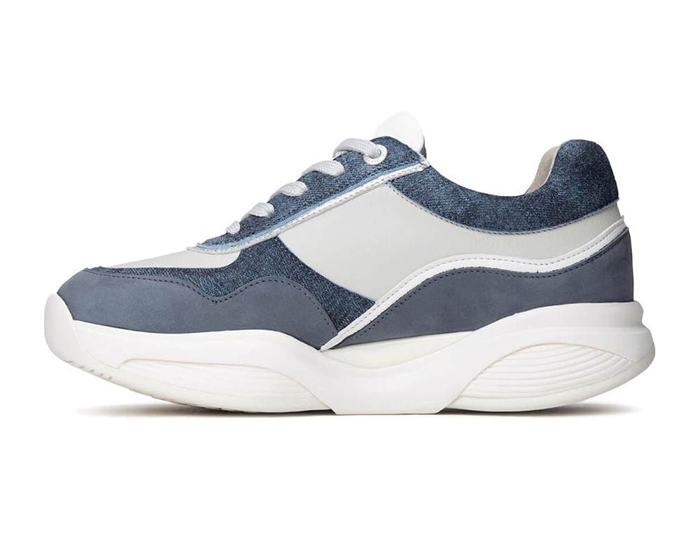 Womens Zip Close SWX11 Denim Trainers