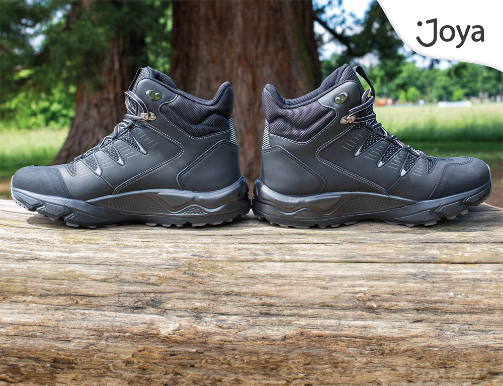Mens Active Waterproof Sierra Black Hiking Boots