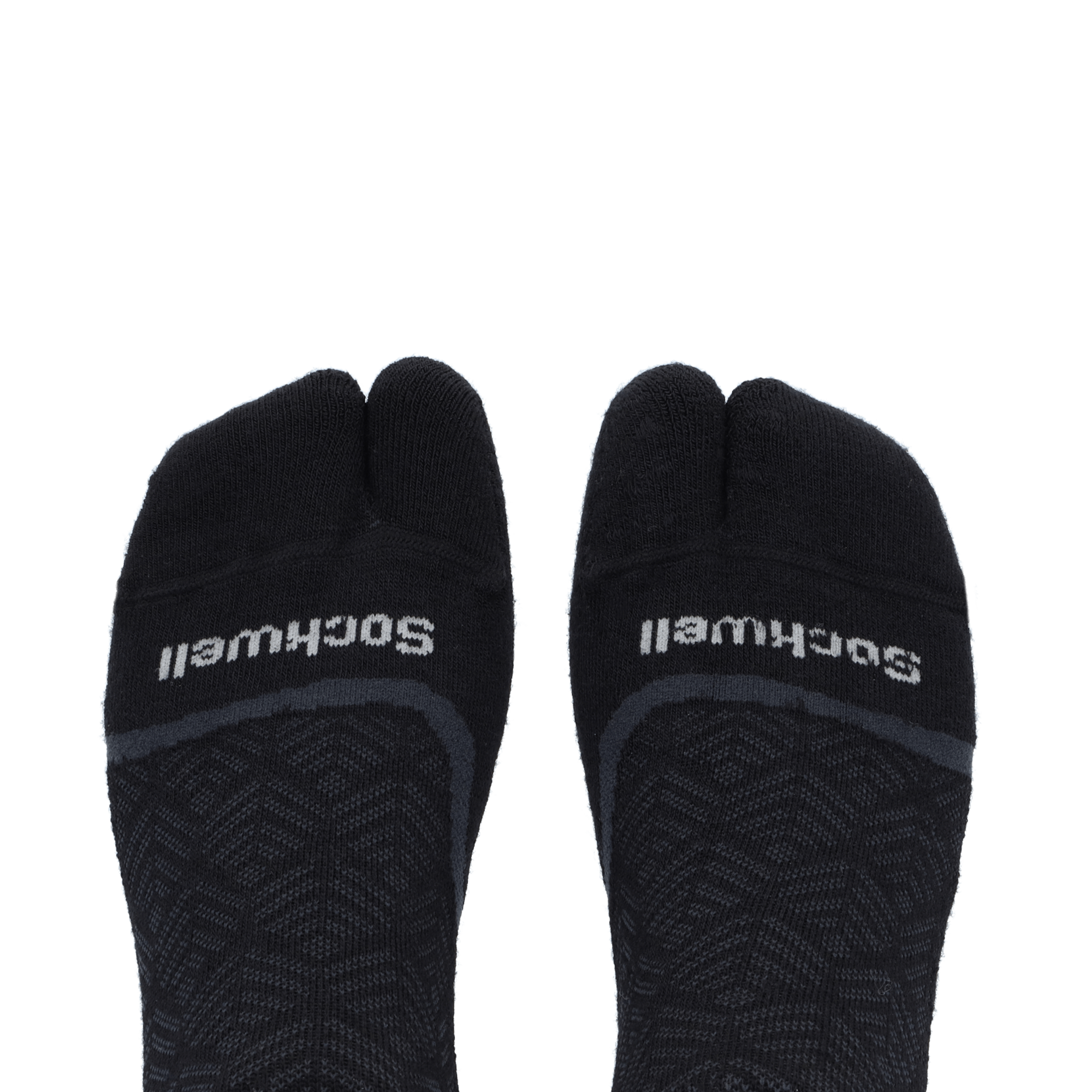 Womens Bunion Ease Crew Black Solid 905 Socks